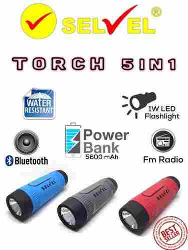 Five In One Torch Built With Speaker