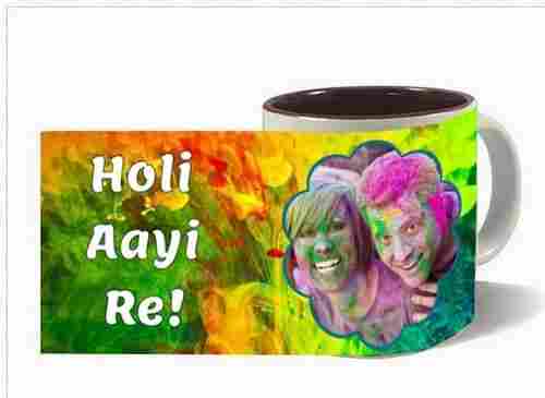 Inside Colour Holi Mug - Maroon (325ml)
