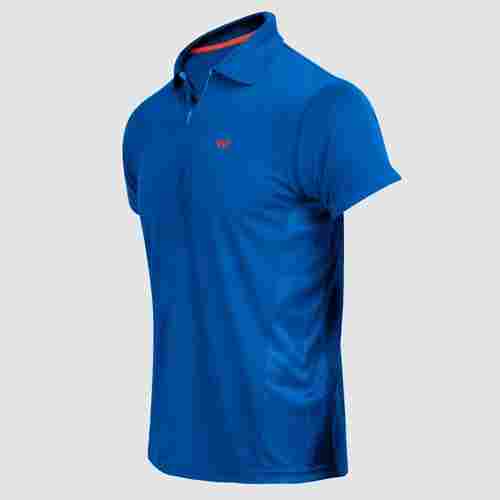 Men's Hiking Cobalt Blue Polo T Shirt
