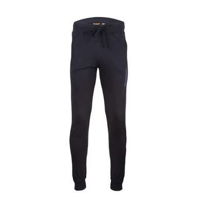 Men'S Knitted Cotton Joggers (Black)