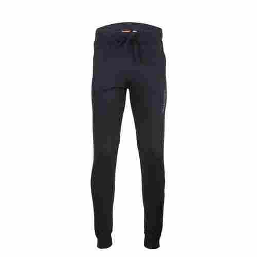 Men'S Knitted Cotton Joggers (Black)