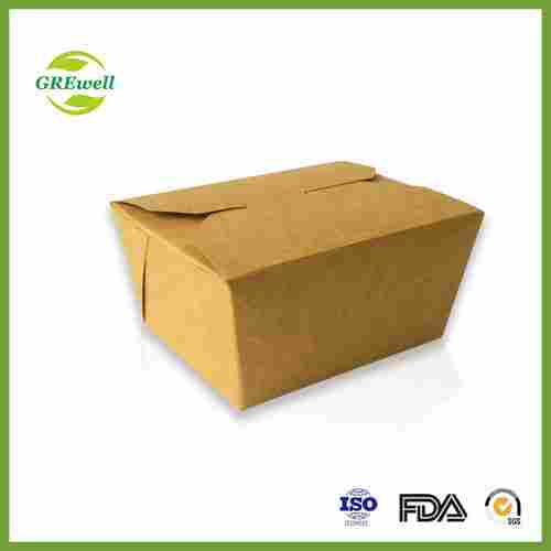 Foldable Paper Food Container