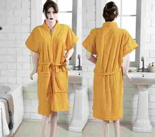 Bath Gown (Yellow Color)