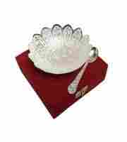 5 Inches Silver Plated Bowls Gift Set
