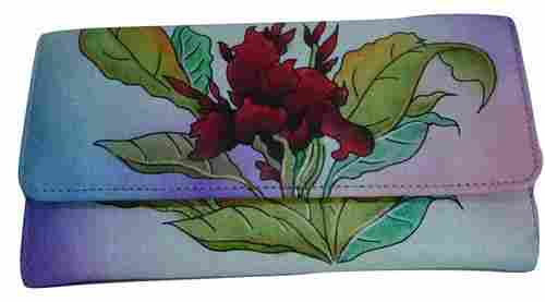 Hand Painted Leather Purses