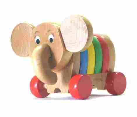 Elephant Shape Educational Wooden Toys