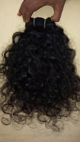 Natural Black And Brown Indian Virgin Human Hair Extension