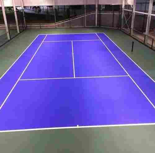 Ssg Cusioned Acrylic Acid Synthetic Rubber Sport Courts Surface