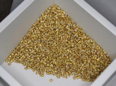 Gold Masterbatch Particle Size: 3X3
