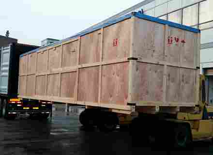 Heavy Machinery Packaging Wooden Boxes