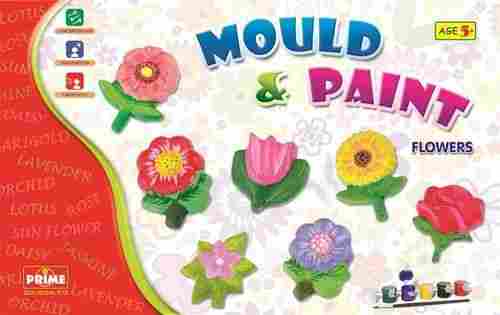 Mould and Paint Flowers DIY Creative Painting