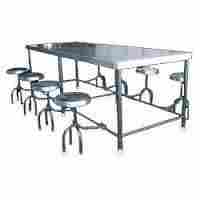 Rigid Canteen Table With Fix Stool
