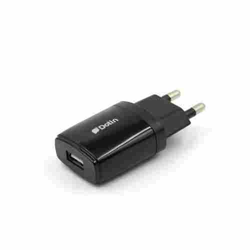 Black One Port USB Charge Adapter with 1.5A Power Output