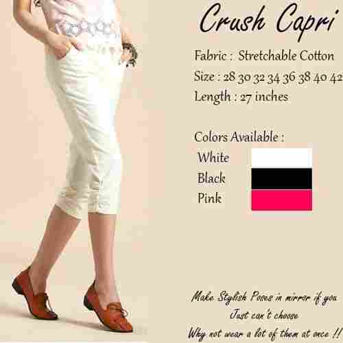 Ladies Crush Capris