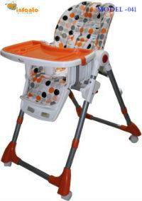 Orange Ultima Baby High Chair