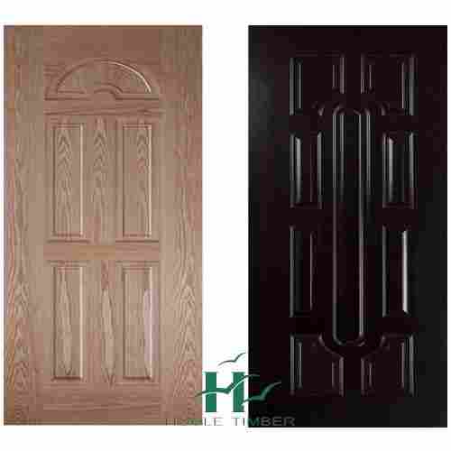 Melamine and HDF MDF Wood Veneer Door Skin with Moulded and Laminated
