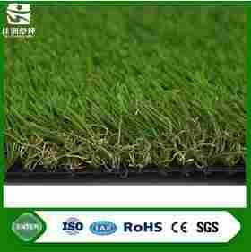SGS Test 35mm Landscaping Artificial Turf Grass Carpet For Garden
