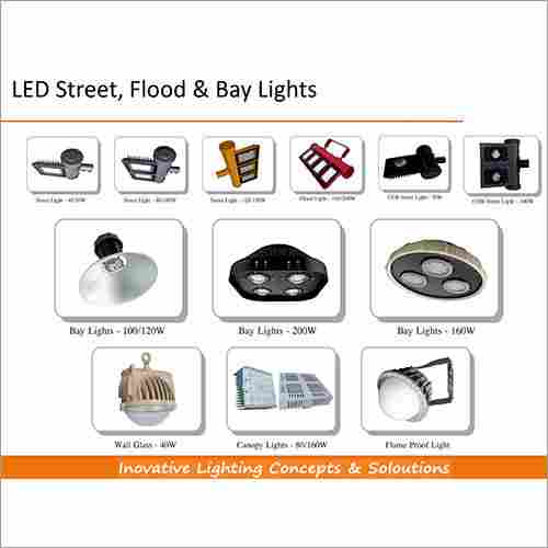 LED Street Flood and Bay Lights