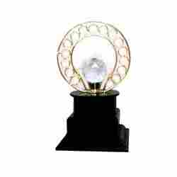 Designer Circular Crystal Trophy