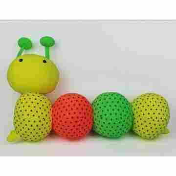 Luminous Star Printed Caterpillar Plush Toy