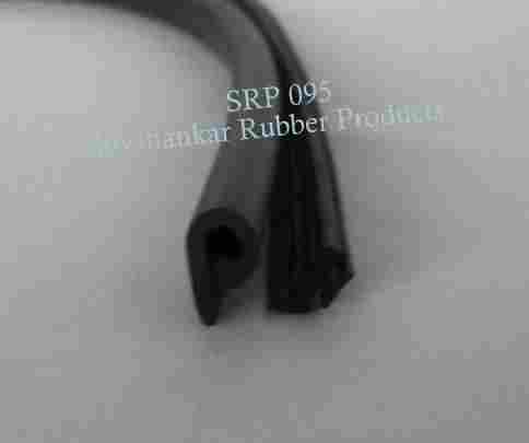 Natural P Type Aluminium Section Rubber Gaskets