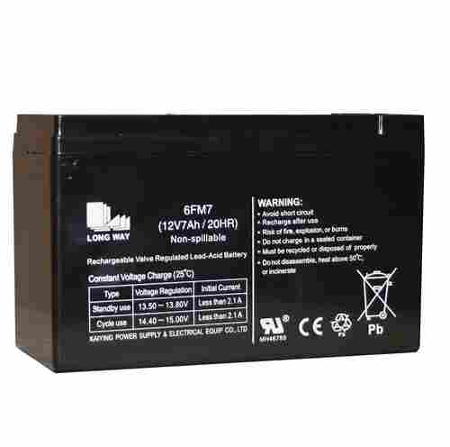 12V Rechargeable Battery 7 AH
