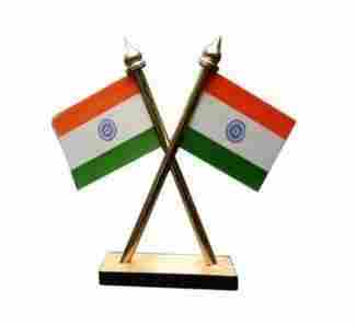 Car Dashboard Indian Flag Stand