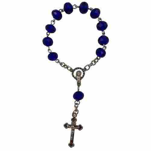 One Decade Crystal Rosary And Bracelets