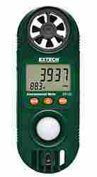 Compact Hygro Thermo Anemometer with Light Sensor