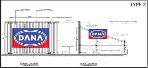 Boundary Wall Fence Type 2 Gatar