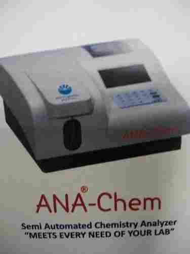 Semi Automated Chemistry Analyzer