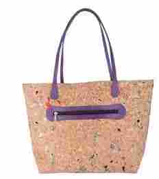 Cork Purple Haze Shopping Bag