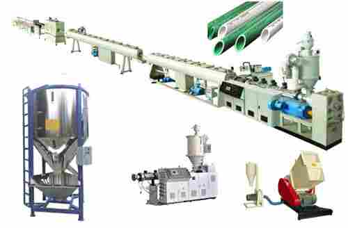 PPR Hot cold water pipe extruder machines