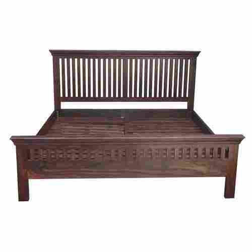 Designer Brown Wooden Bed