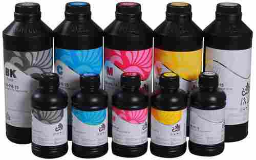 UV Curable ink for Ricoh Gen-5 soft media as PVC banner