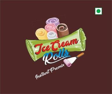 Plastic & Iron Ice Cream Roll Premix