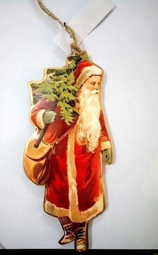 Metal Christmas Santa