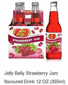 Jelly Belly Strawberry Jam Flavoured Drink