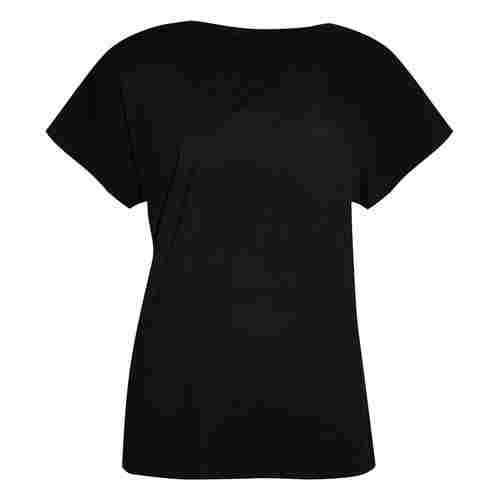 Black Color Women T shirt