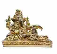 Ganesha Gold Plated Statue