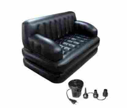 Black Inflatable Sofa Bed With Free Electric Pump