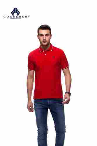 Red Mens Polo T Shirts
