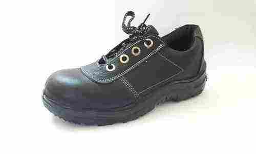 Pvc Sole Leather Safety Shoe