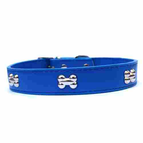 XPO Blue Bone Leather Collar
