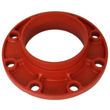 Red Grooved Flanges