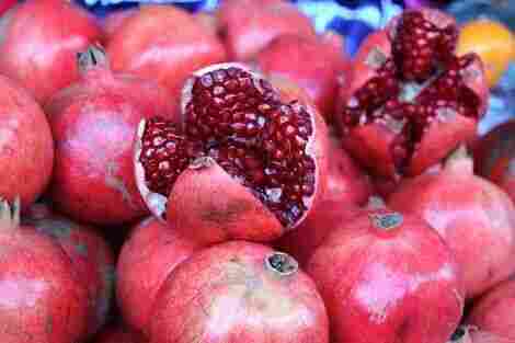 Fresh Pomegranate Fruits
