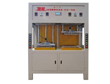 Brown Leather Wall Panel Forming Machine