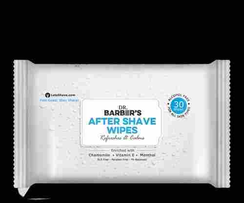 After Shave Wipes 
