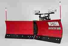 Heavyweight Snow Plow with Powder-Coated Steel and Poly Moldboards