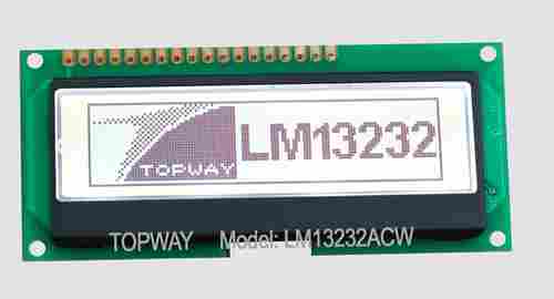 132X32 Graphic LCD Module Cog Type LCD Display (LM13232A)